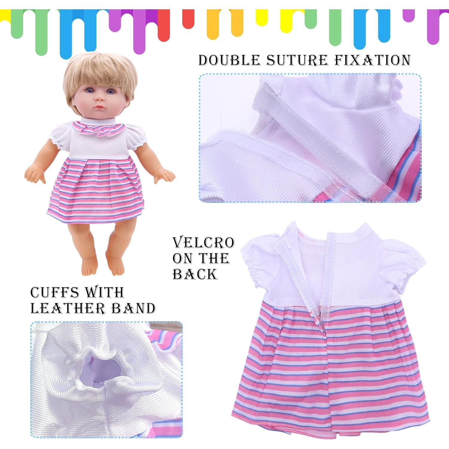 Ropa de Muñeca 30-38 cm Chenghai - 9 Vestidos y Accesorios