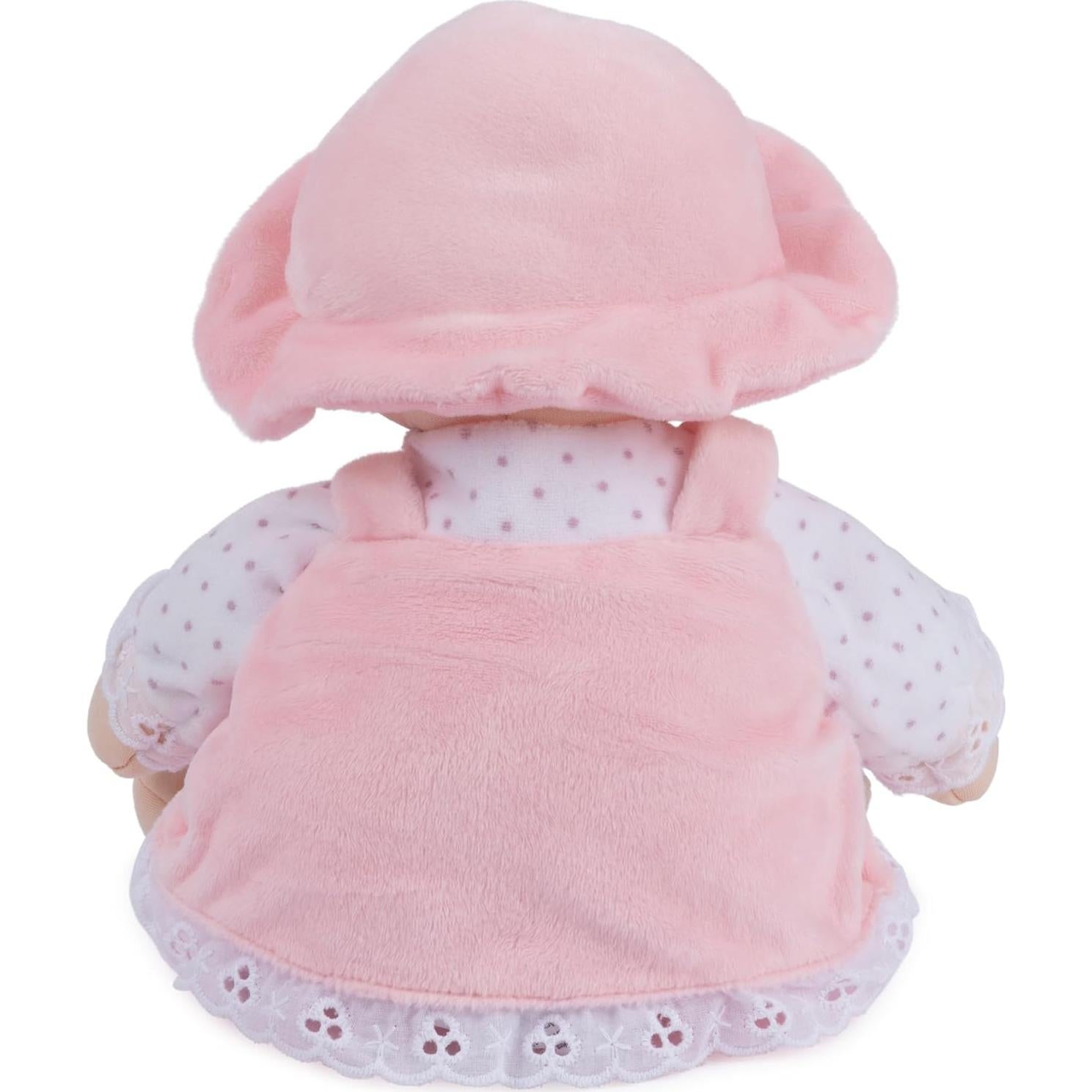 Muñeca de Peluche GUND Mi Primer Muñeca 33 cm Rosa/Blanco
