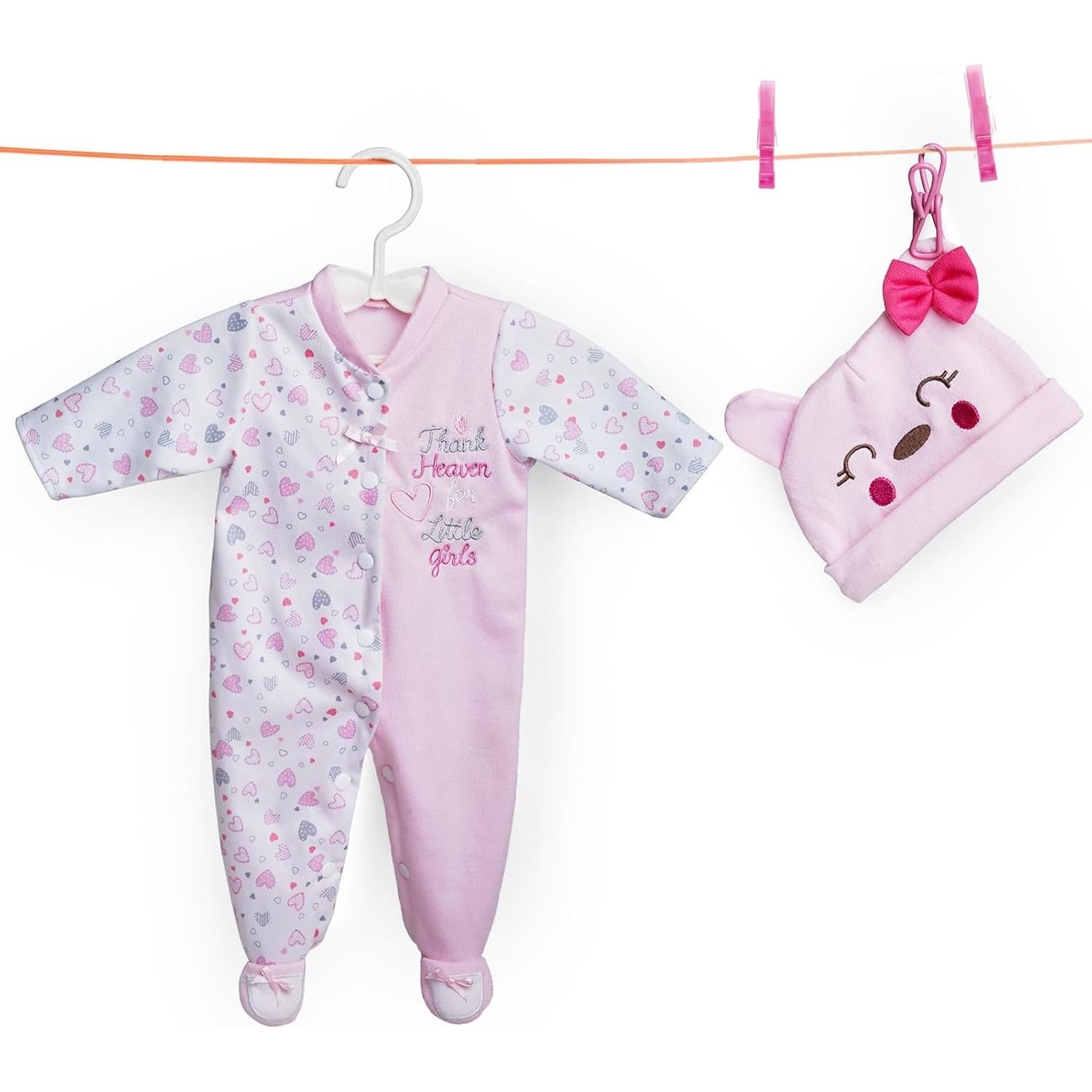 Muñeca Reborn Realista BABESIDE Leen 50 cm para Niños 3+