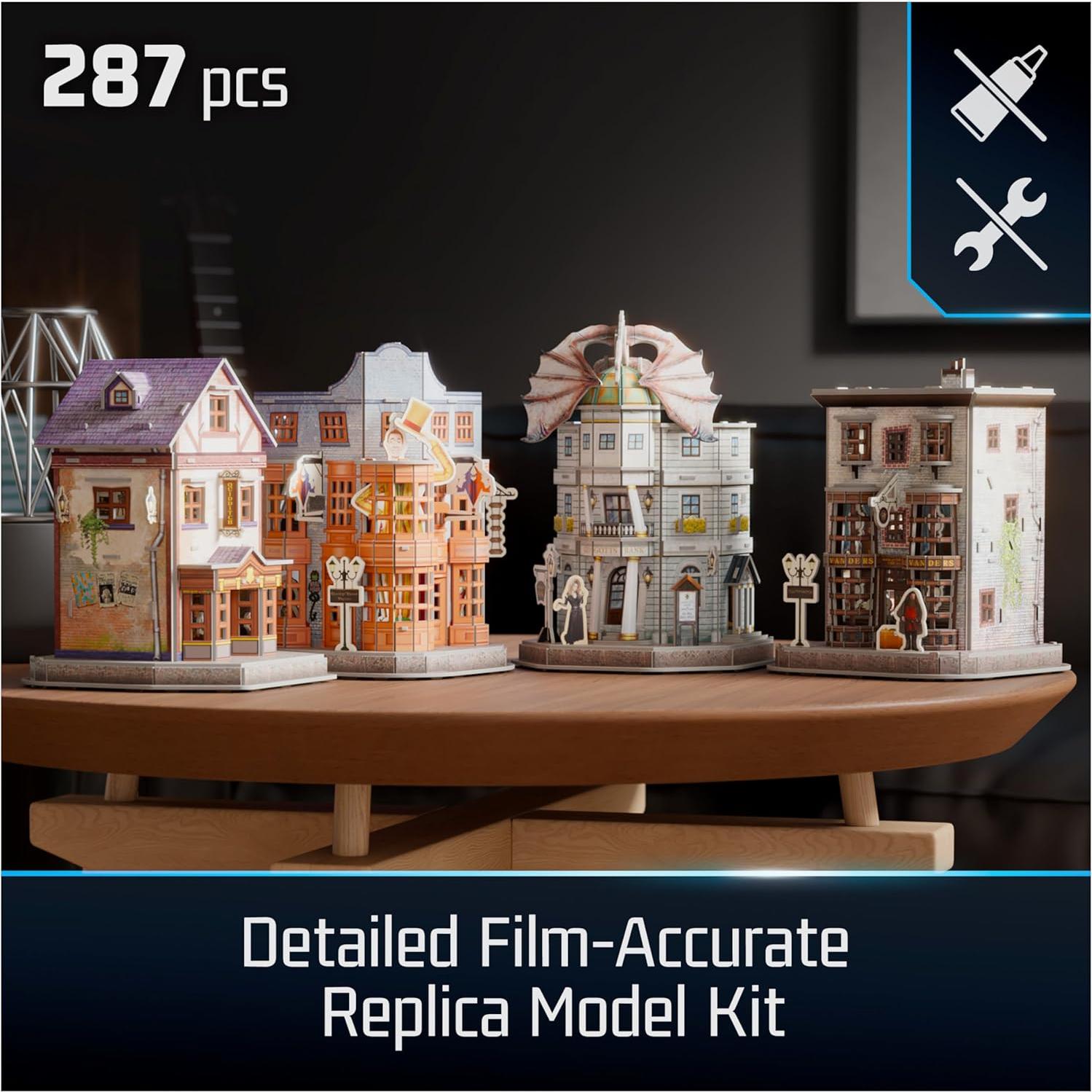 Rompecabezas 3D Diagon Alley Harry Potter 287 Piezas