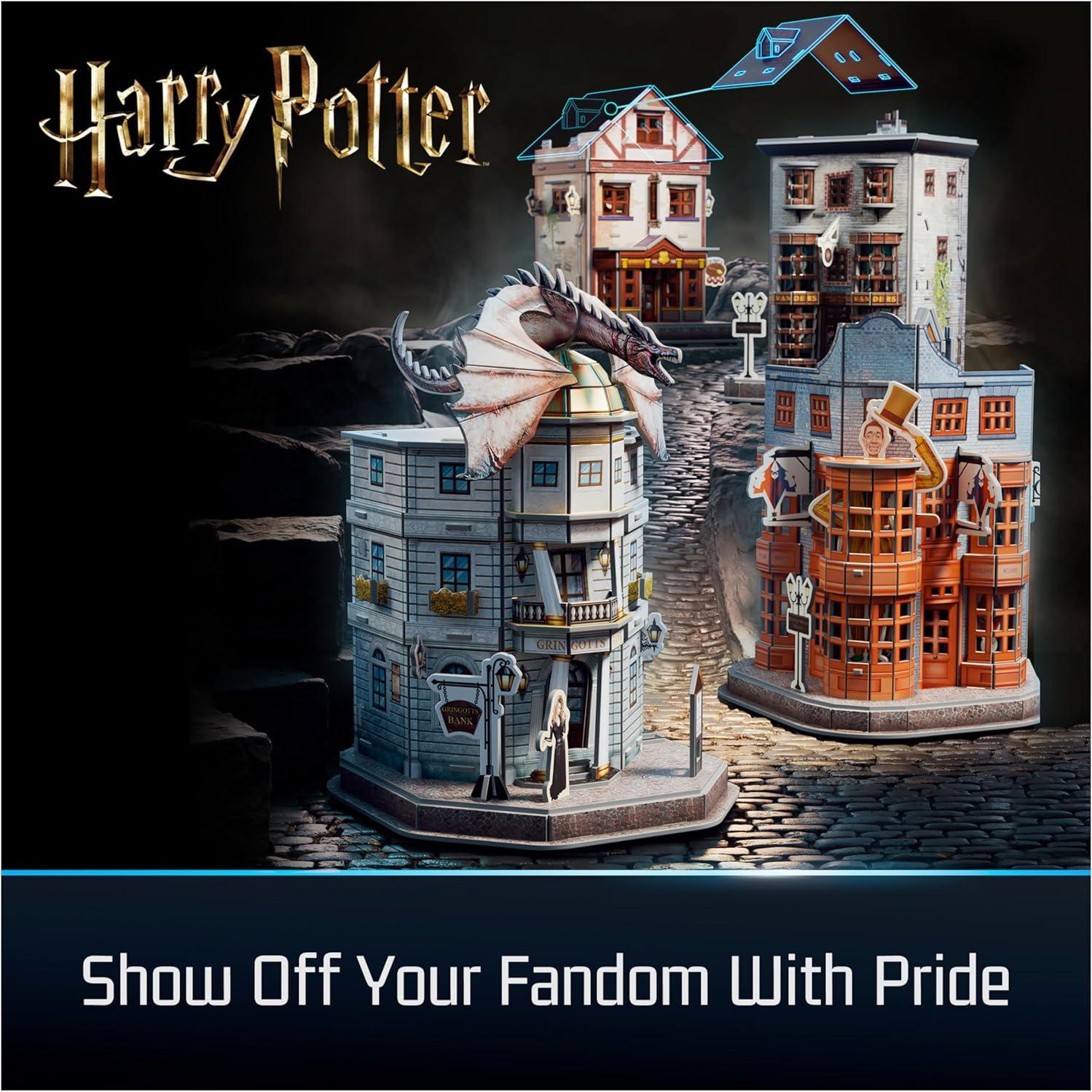 Rompecabezas 3D Diagon Alley Harry Potter 287 Piezas