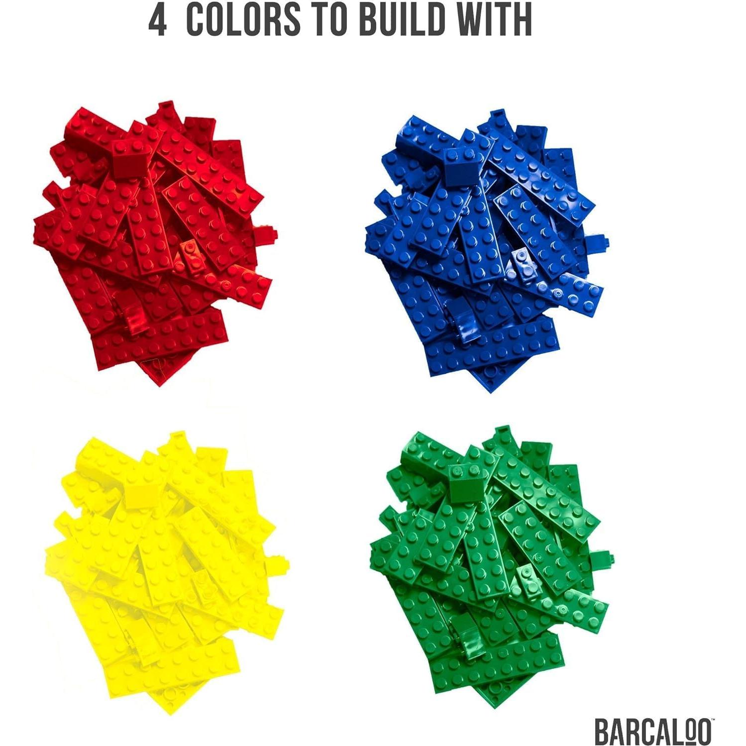 Juego de Ruedas y Ejes Barcaloo 400 Piezas para Construcción