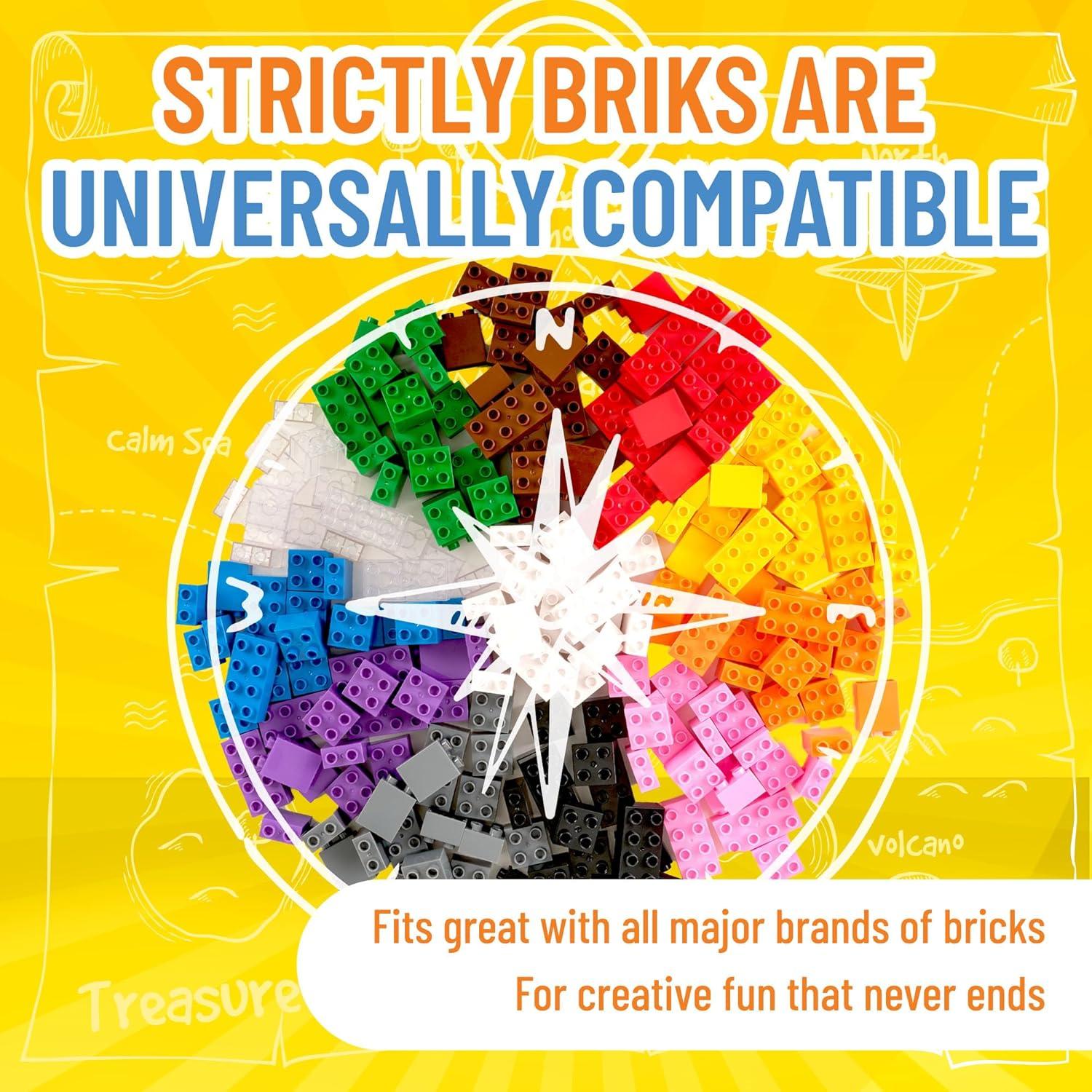 Bloques de Construcción Compatibles con LEGO Strictly Briks 204 Piezas
