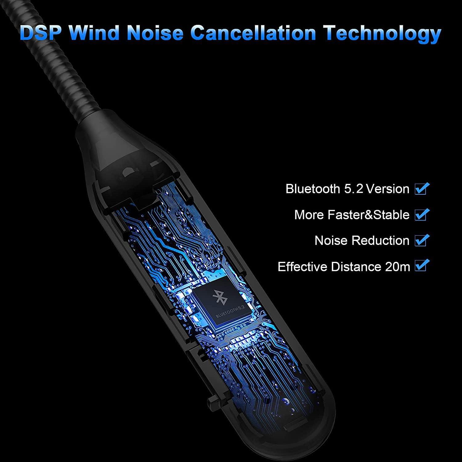 Auriculares de casco Bluetooth Missions HM-1 IPX7 60h batería