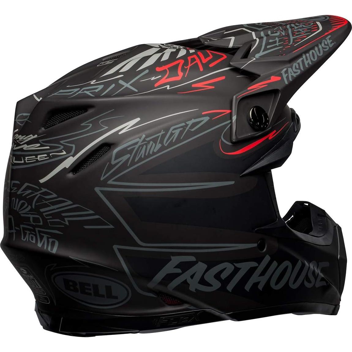 Casco de Motocross Bell Moto-9 Flex - Mediano - 2.60 kg