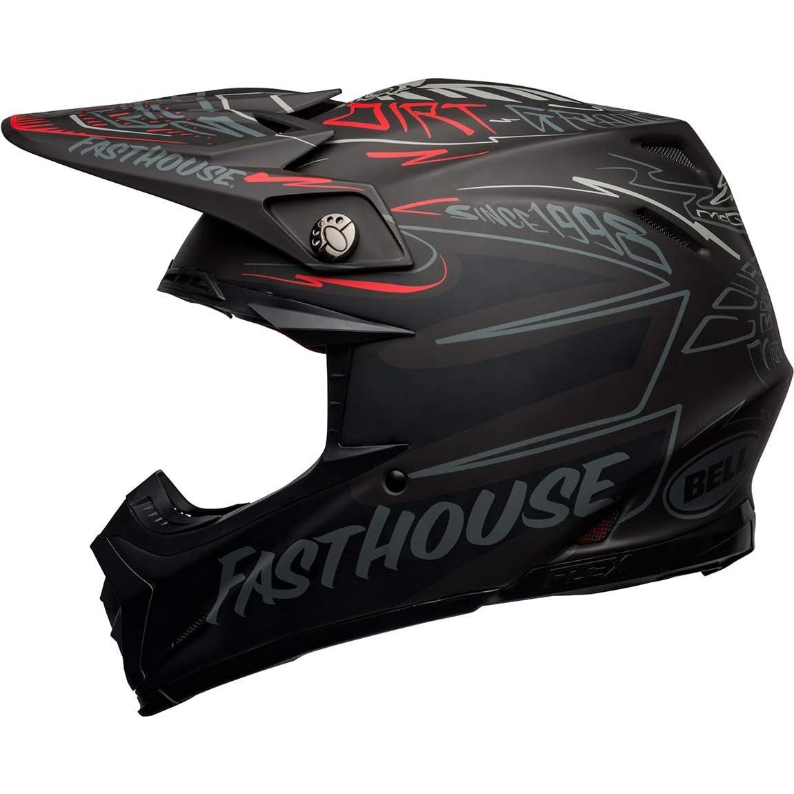 Casco de Motocross Bell Moto-9 Flex - Mediano - 2.60 kg