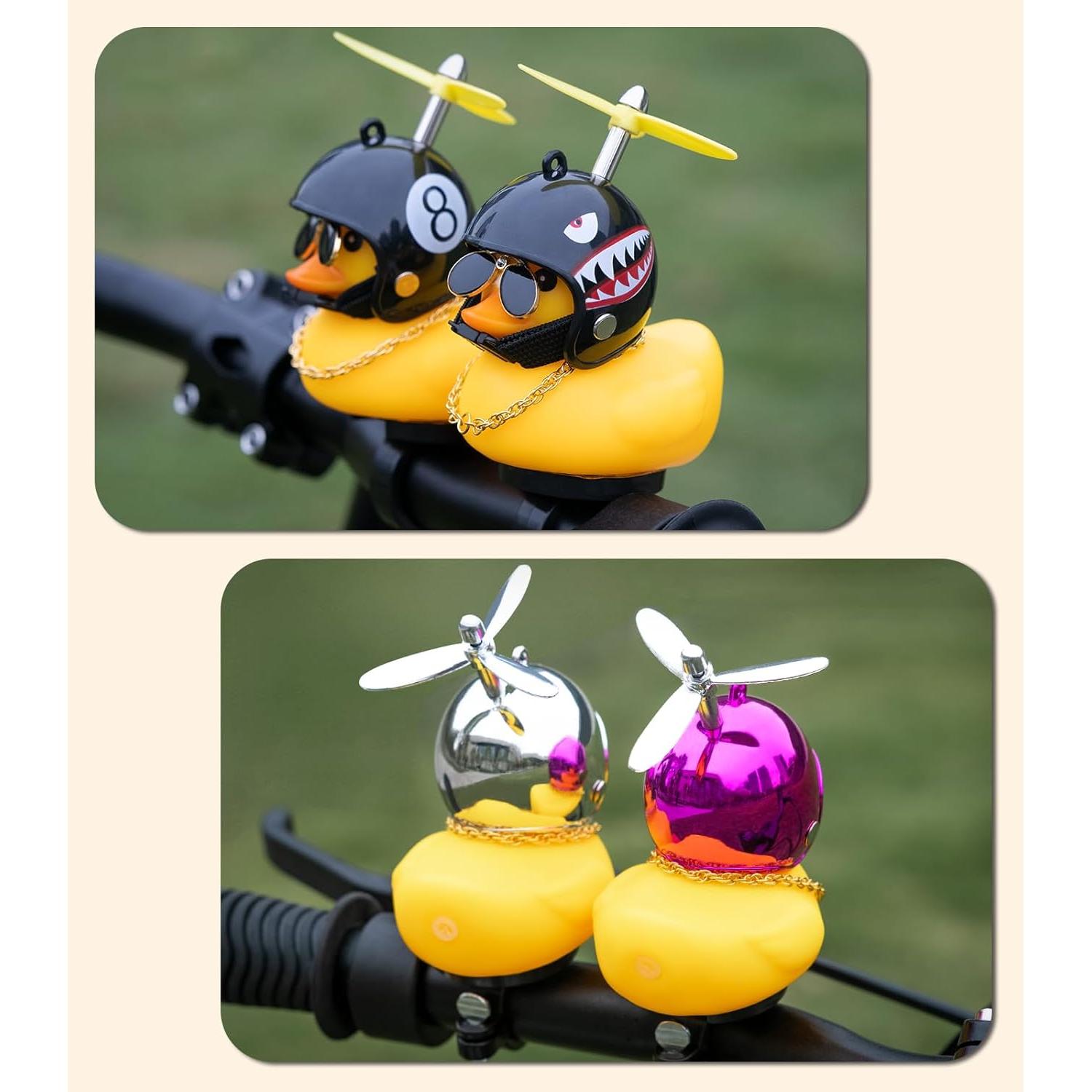 Timbre de Bicicleta Pato de Goma Empathech - Tiburón Negro