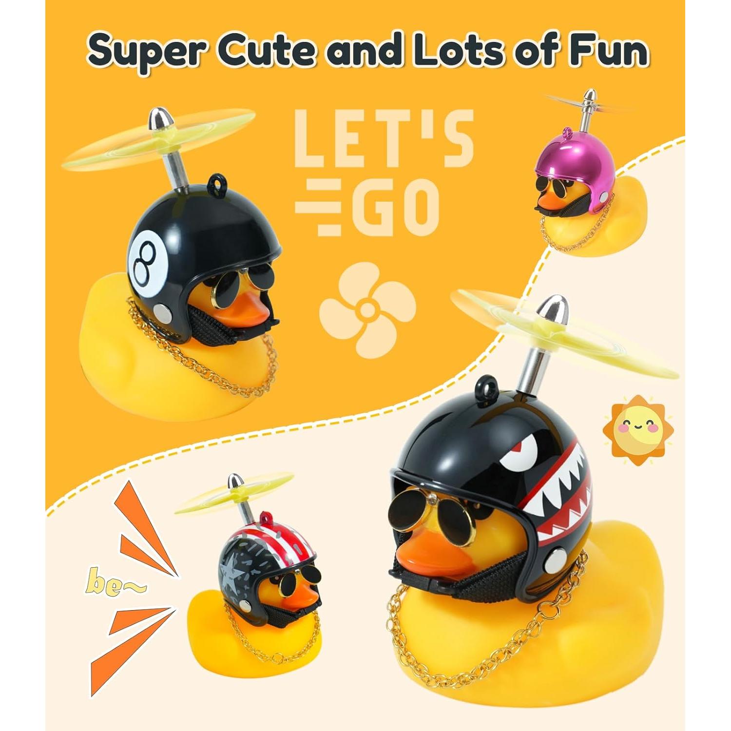 Timbre de Bicicleta Pato de Goma Empathech - Tiburón Negro