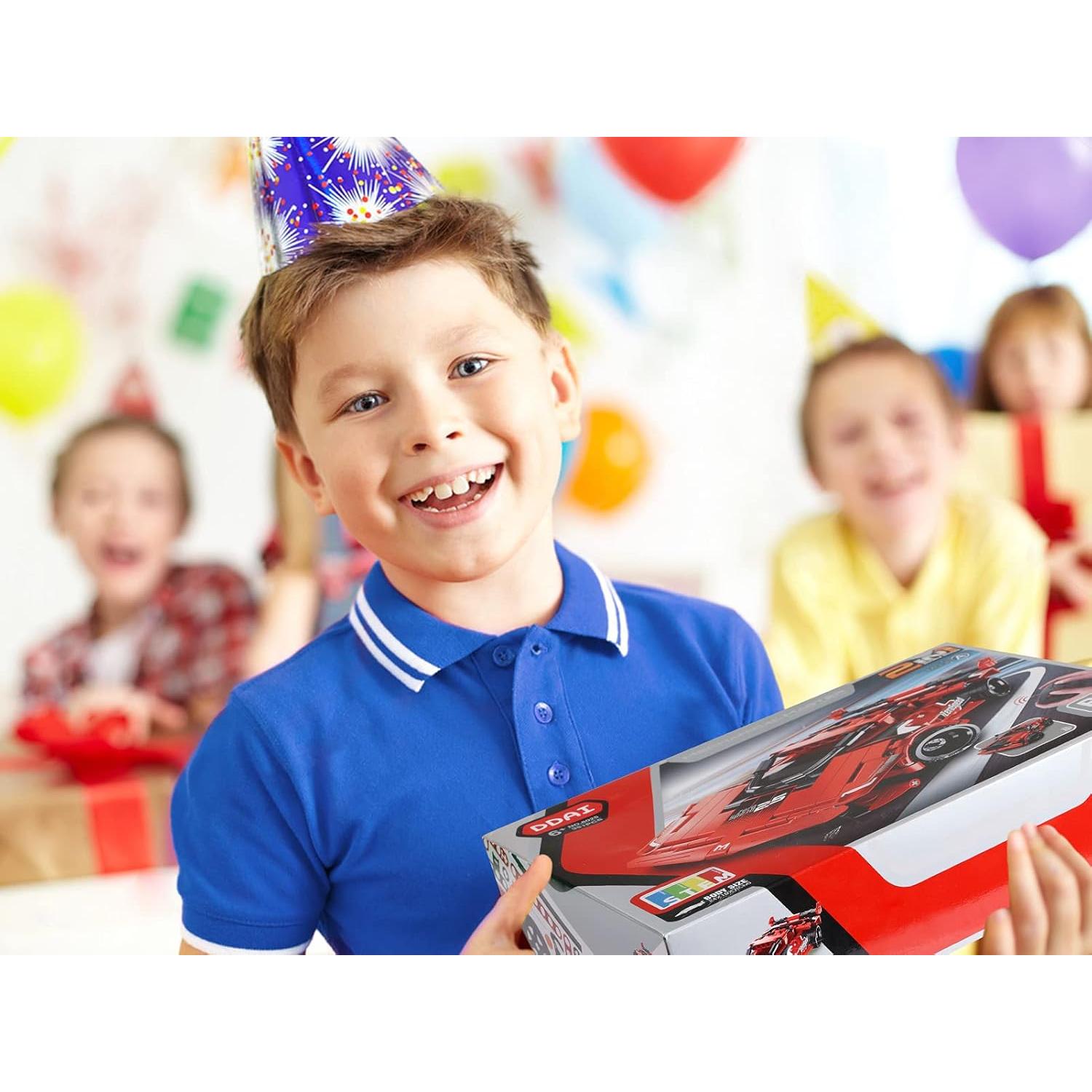 Coche de Carreras RC GAMZOO 351 Pcs Construcción Rojo