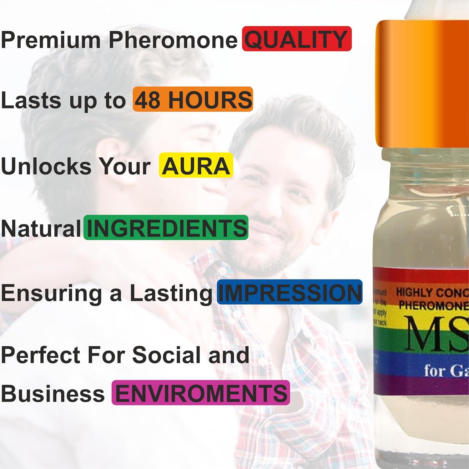 PheroCode Colonia de Feromonas para Hombres Gays 5ml