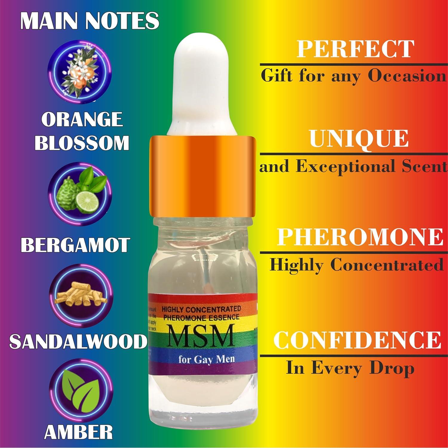 PheroCode Colonia de Feromonas para Hombres Gays 5ml