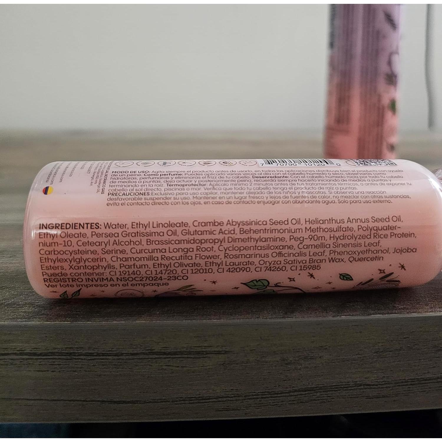 Termoprotector Desenredante Ritual Botanico 120ML Anti-Frizz