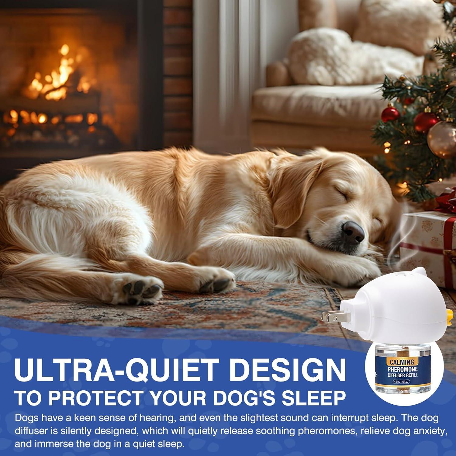 Difusor Calmante de Feromonas LKBHGF 4 en 1 para Perros