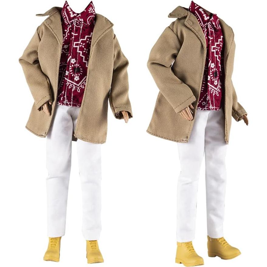 Conjunto de Ropa para Muñeca E-TING 5 Outfits + 5 Zapatos