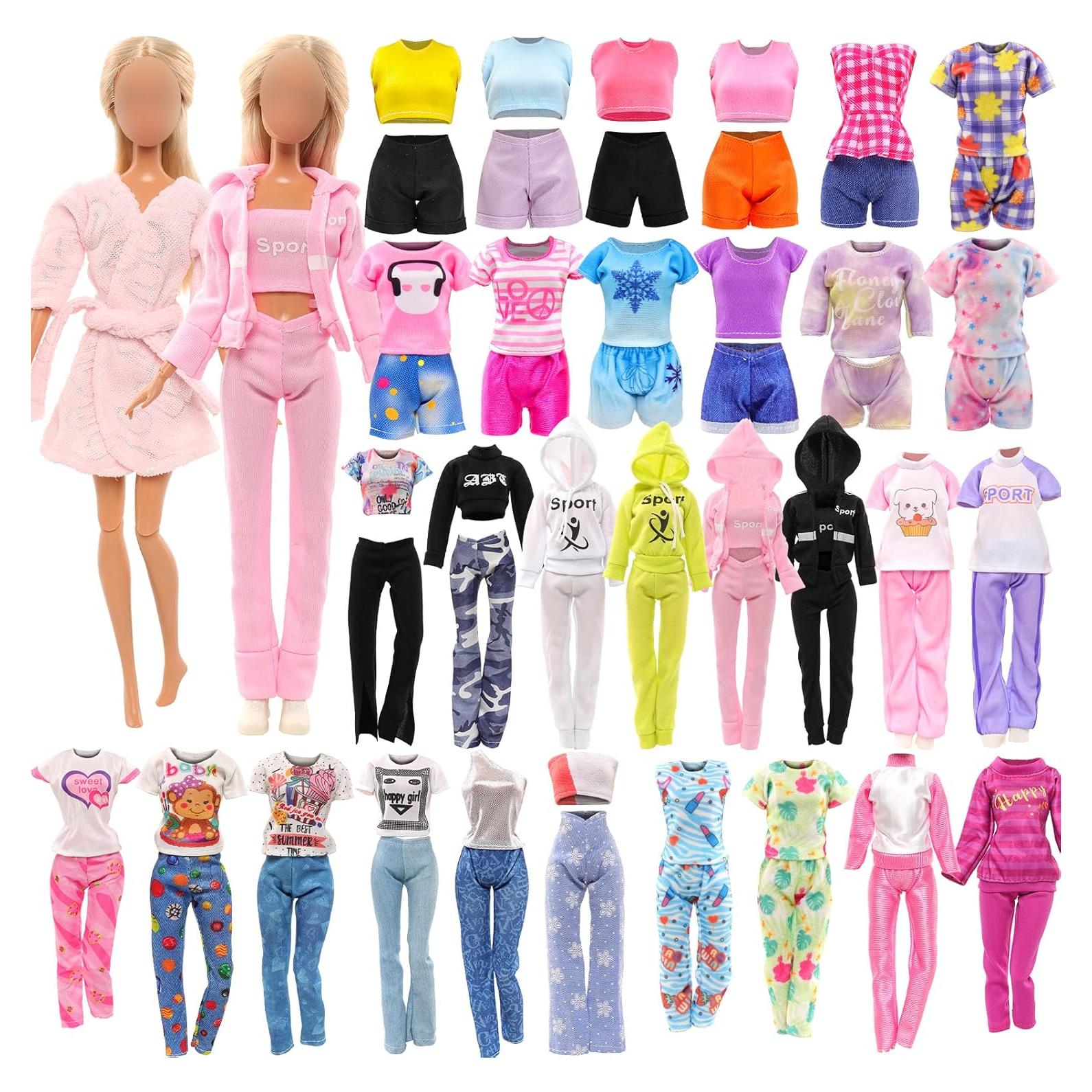 Barwa 9 Conjuntos Ropa Muñecas Traje Deportivo 29 cm