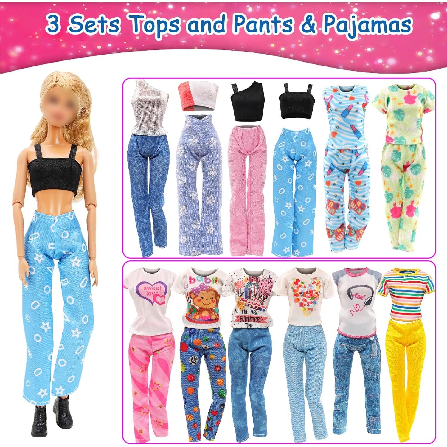 Barwa 9 Conjuntos Ropa Muñecas Traje Deportivo 29 cm