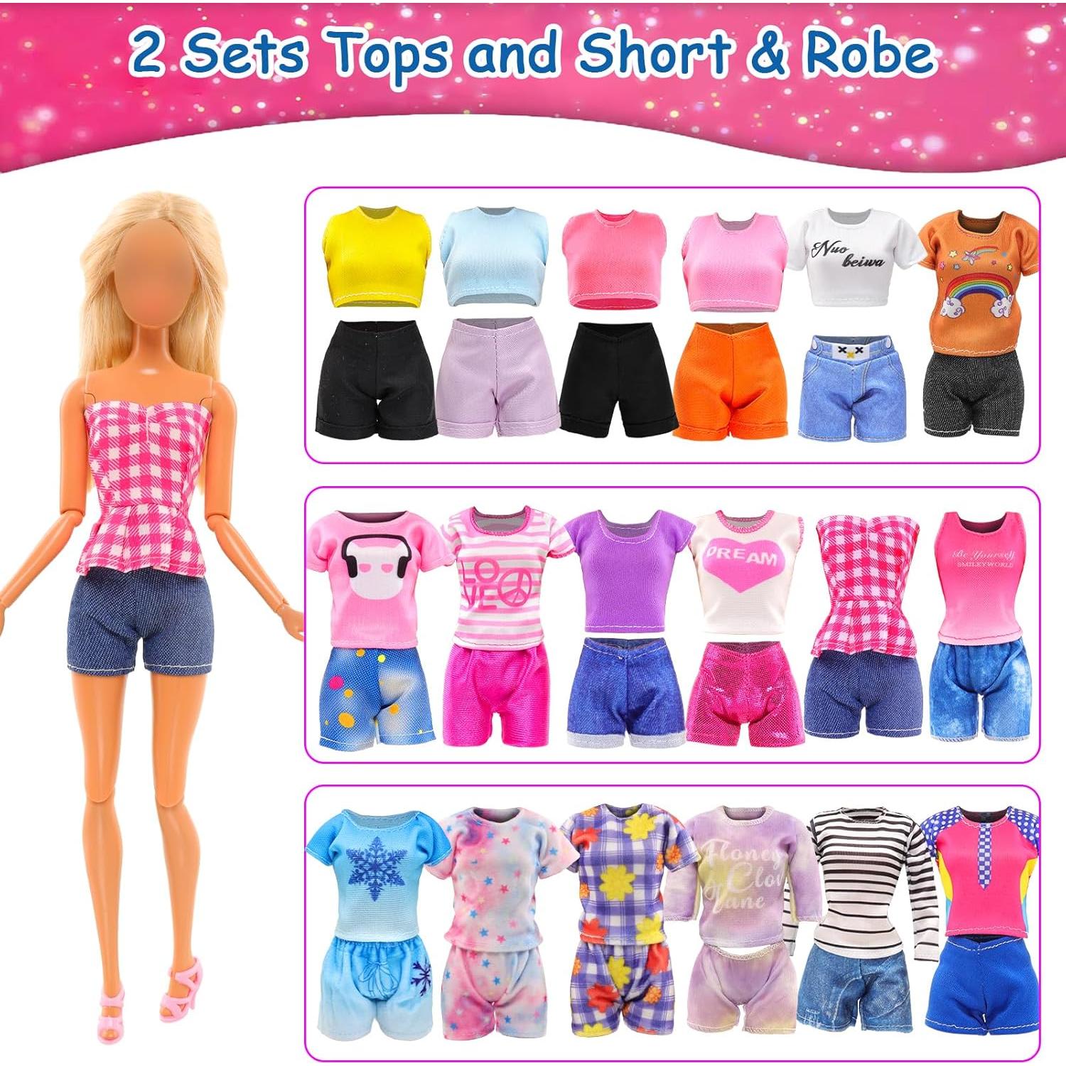 Barwa 9 Conjuntos Ropa Muñecas Traje Deportivo 29 cm