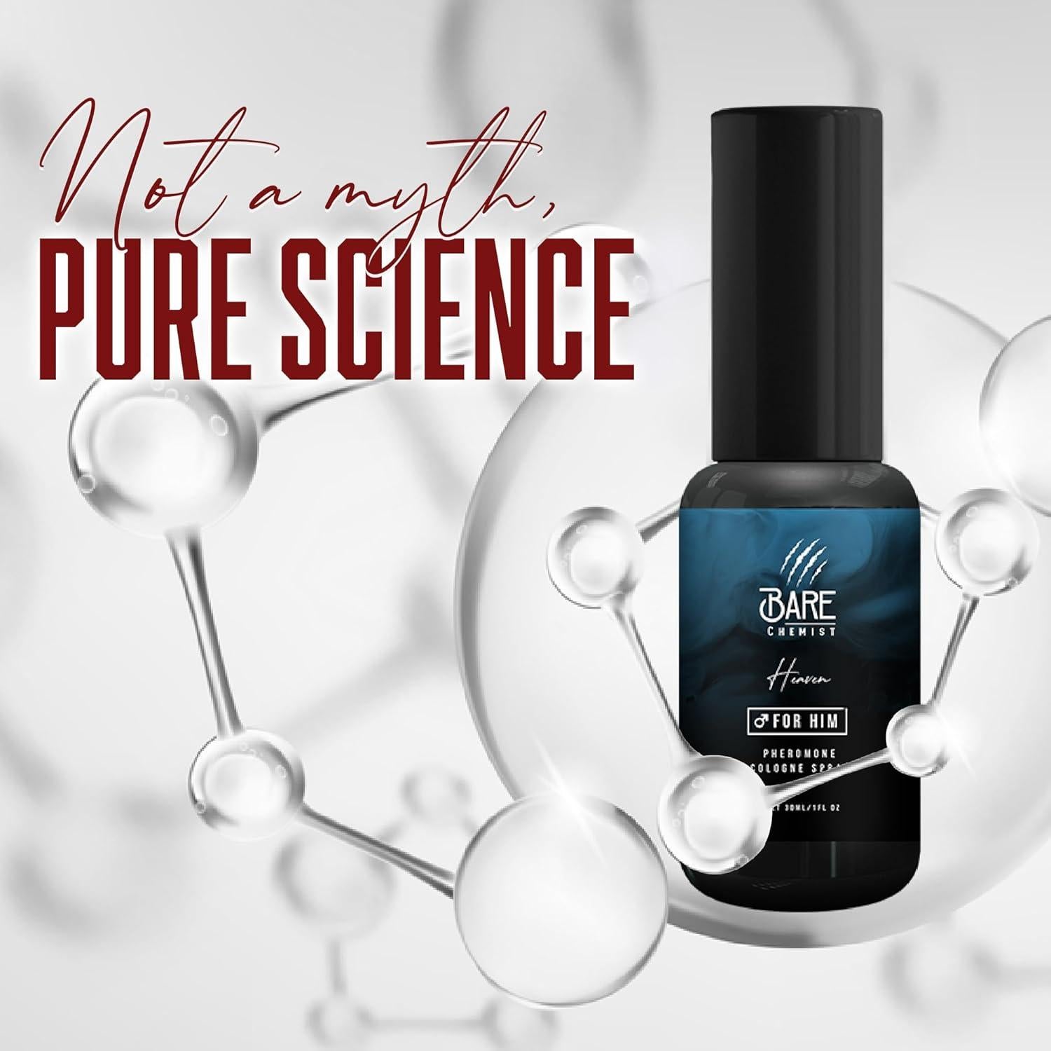 Colonia de Feromonas Heaven para Hombres 30 ml - Aroma Fresco