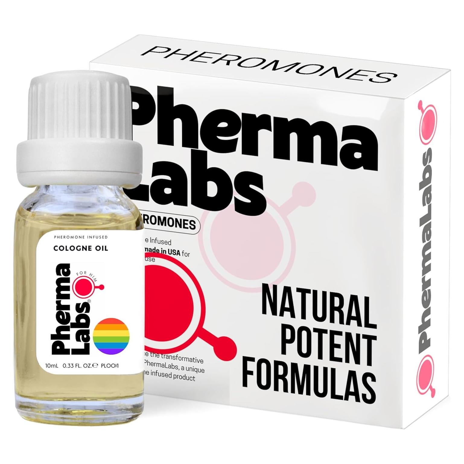 Aceite de colonia PhermaLabs para hombres con feromonas 9.92g