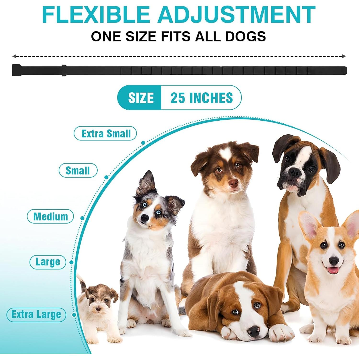 Collar Calmante para Perros ZHANGK 63.5 cm 6 Paquetes