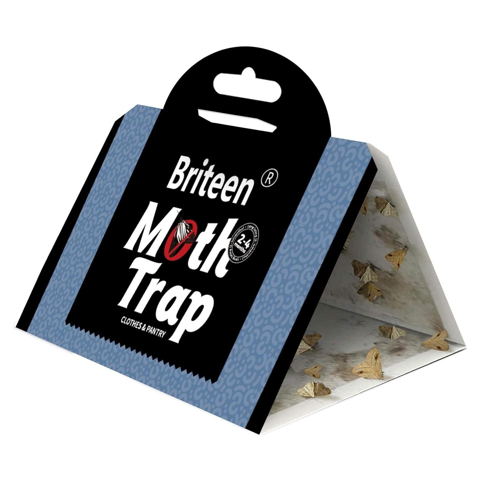 Trampas para Polillas Briteen 10-Pack - Ecológicas y Efectivas