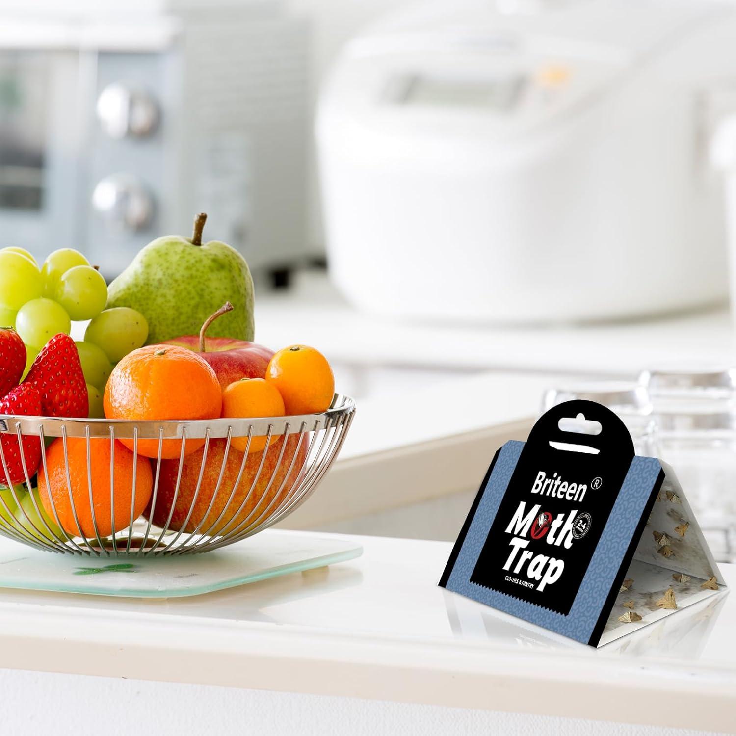 Trampas para Polillas Briteen 10-Pack - Ecológicas y Efectivas