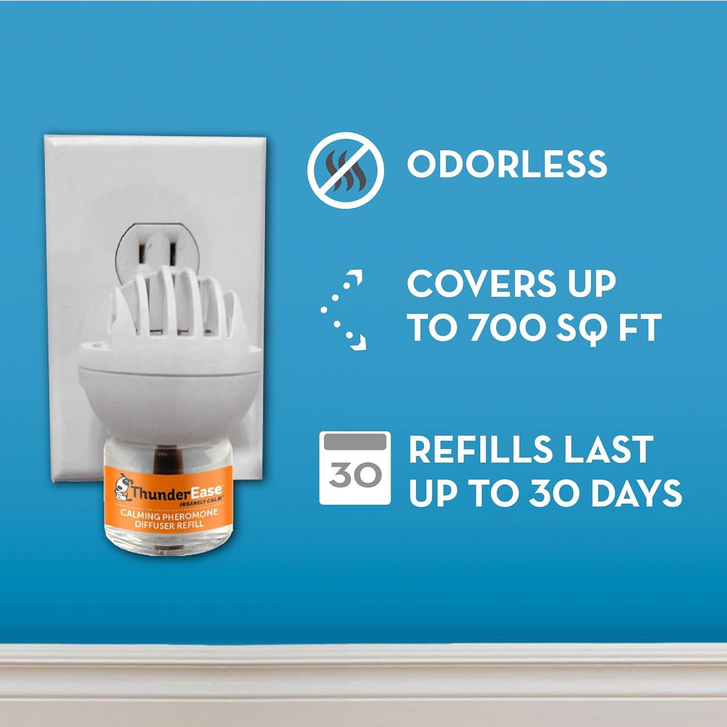Recarga Difusor Feromonas Calmantes ThunderEase 60 Días