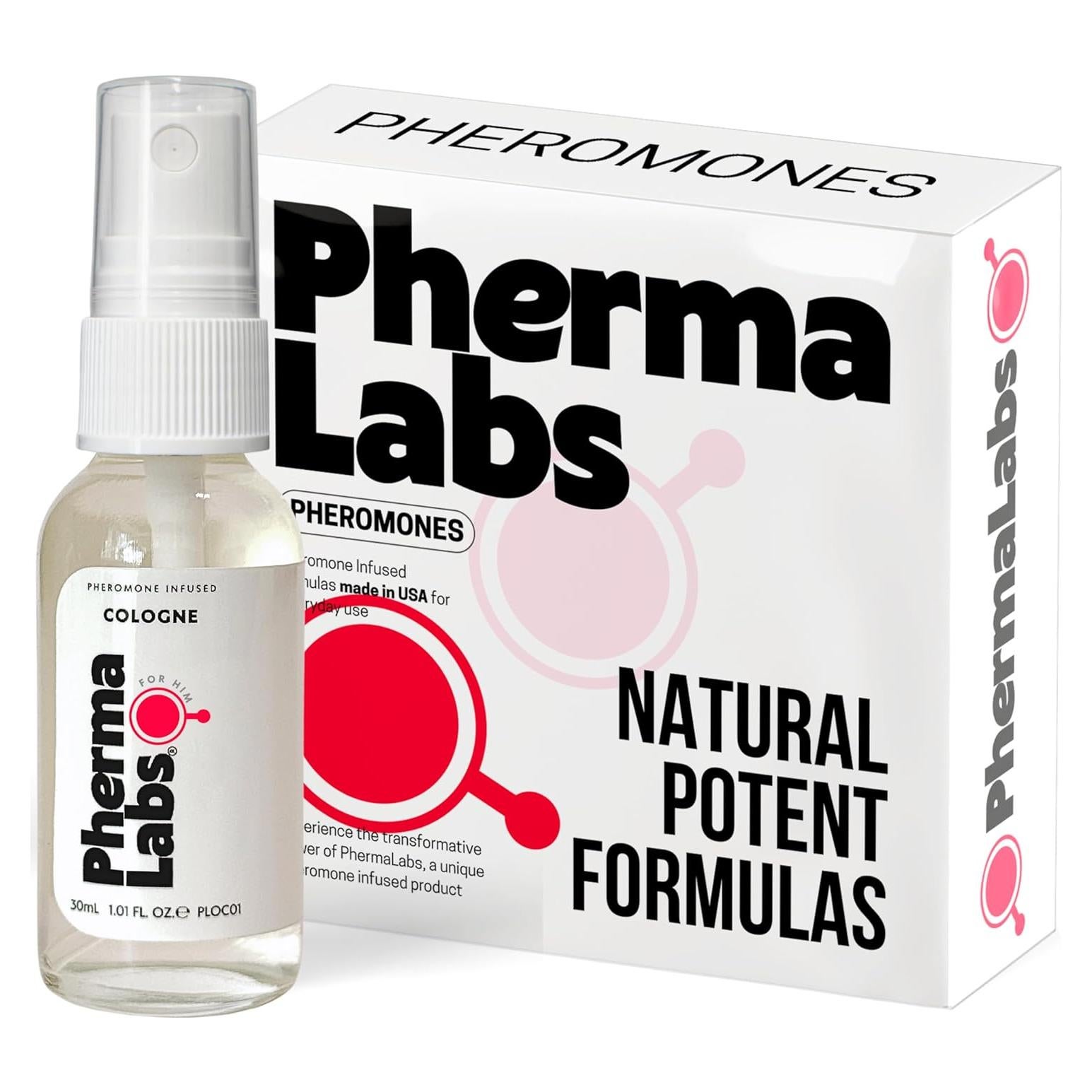 Colonia de Feromonas Masculinas PhermaLabs - Fragancia Original 85g