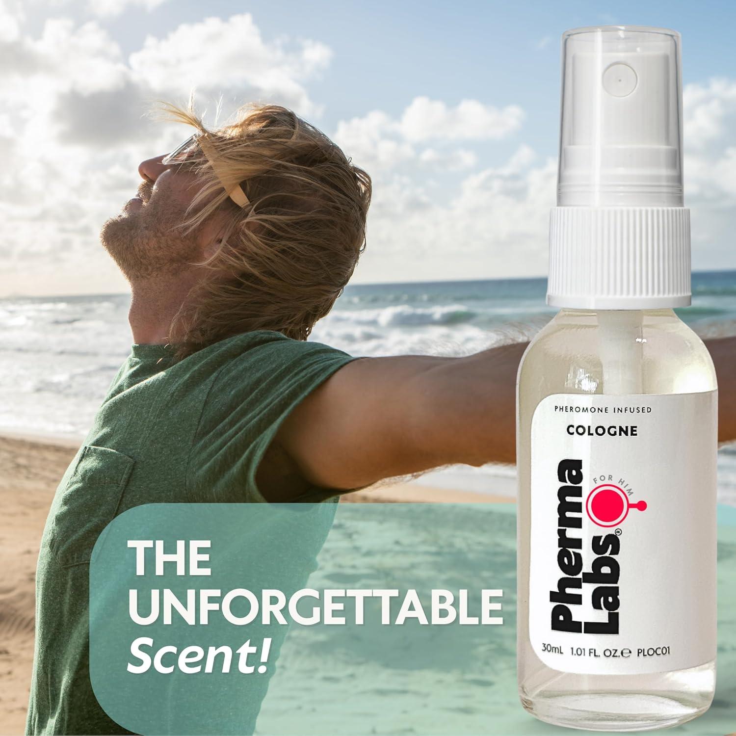 Colonia de Feromonas Masculinas PhermaLabs - Fragancia Original 85g