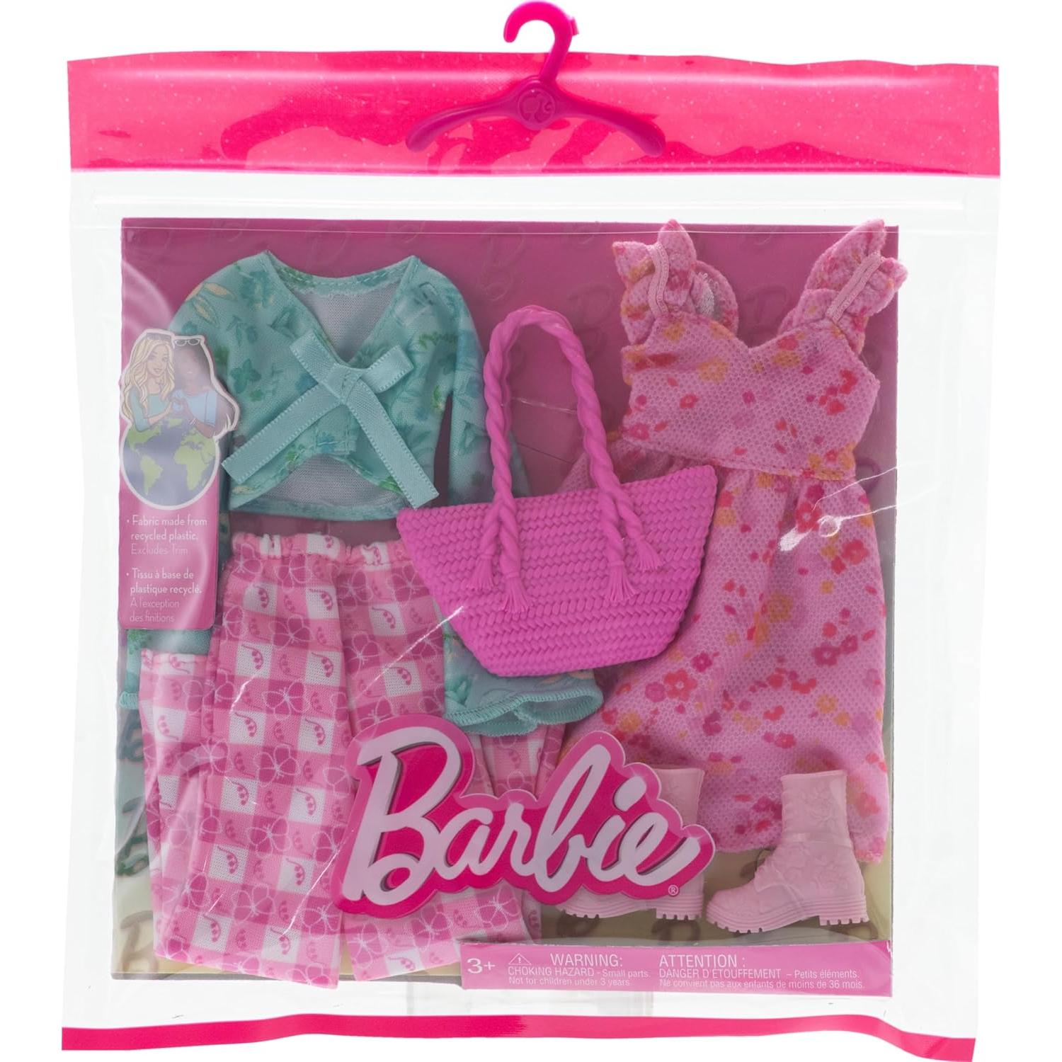 Conjunto de Ropa Barbie 2 en 1 - Atuendos y Accesorios