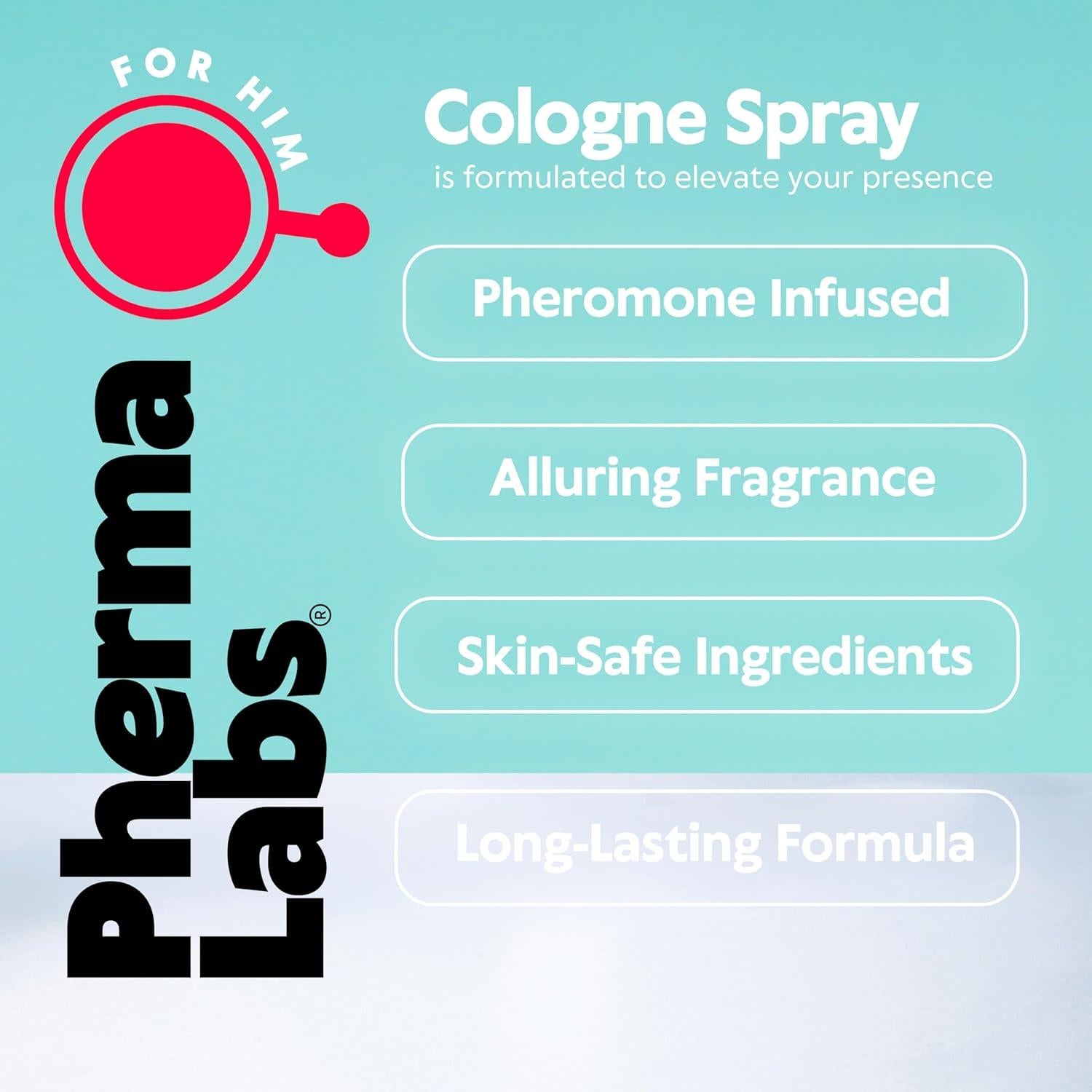 Colonia con Feromonas PhermaLabs 30 ML - Aroma Duradero