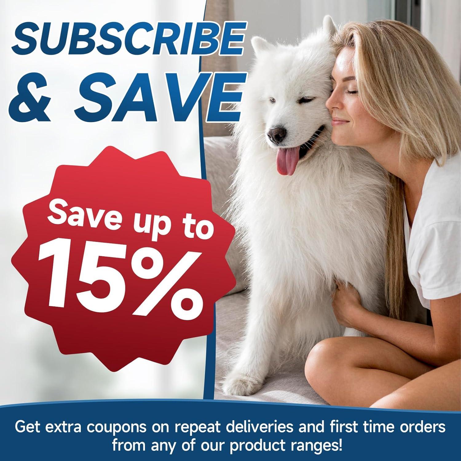 Difusor Calmante para Perros Woyamay 6-en-1 con 2 Difusores y 4 Recargas