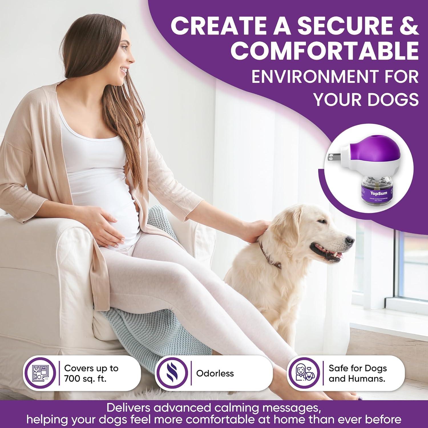 Difusor de Feromonas para Perros TopSum - 3 Paquete Morado