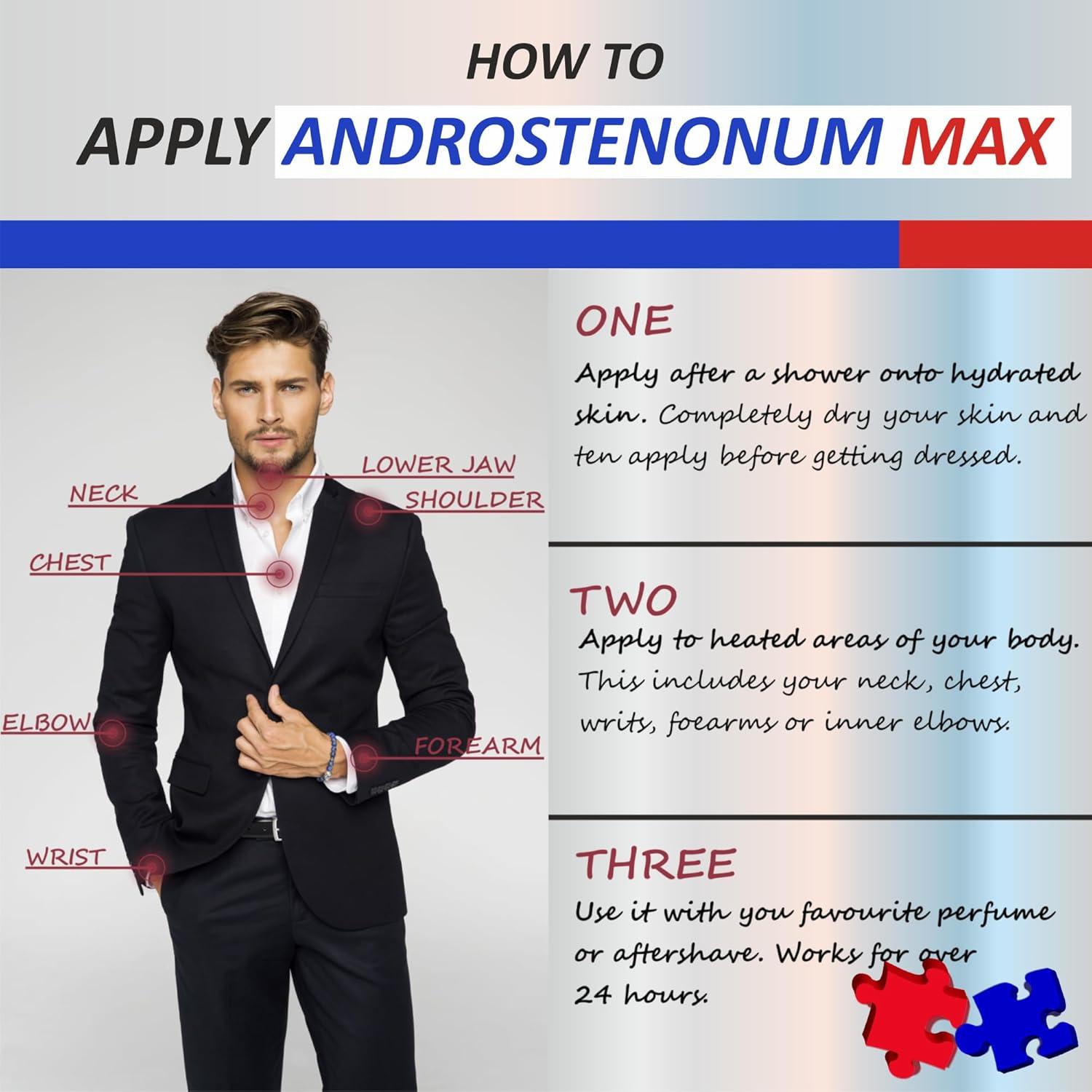 ANDROSTENONUM X2 Colonia de Feromonas Masculinas 8ml