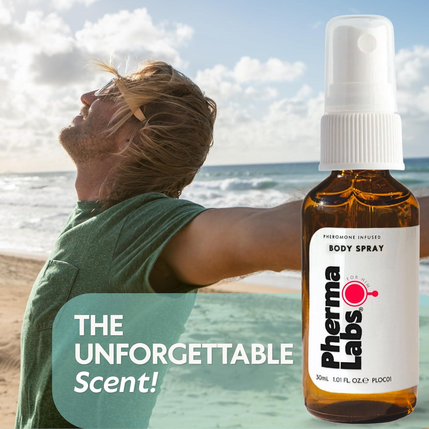 Colonia de Feromonas PhermaLabs para Hombres 30ml - Aroma Todo el Día