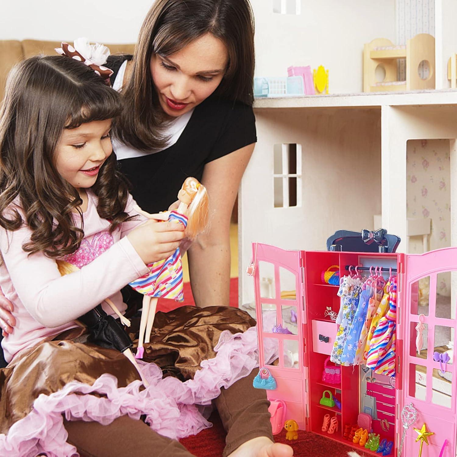 18 PCS Ropa y Accesorios para Muñecas 30 cm - Carreuty