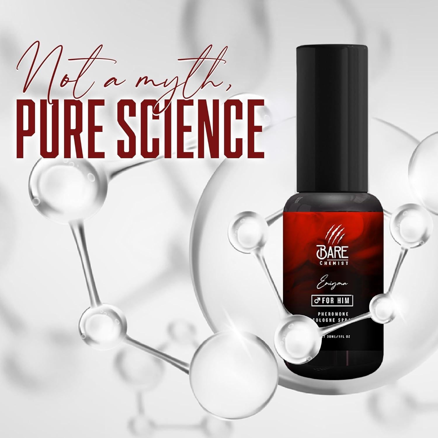 Colonia de Feromonas Bare Chemist 30ml - Lavanda y Madera