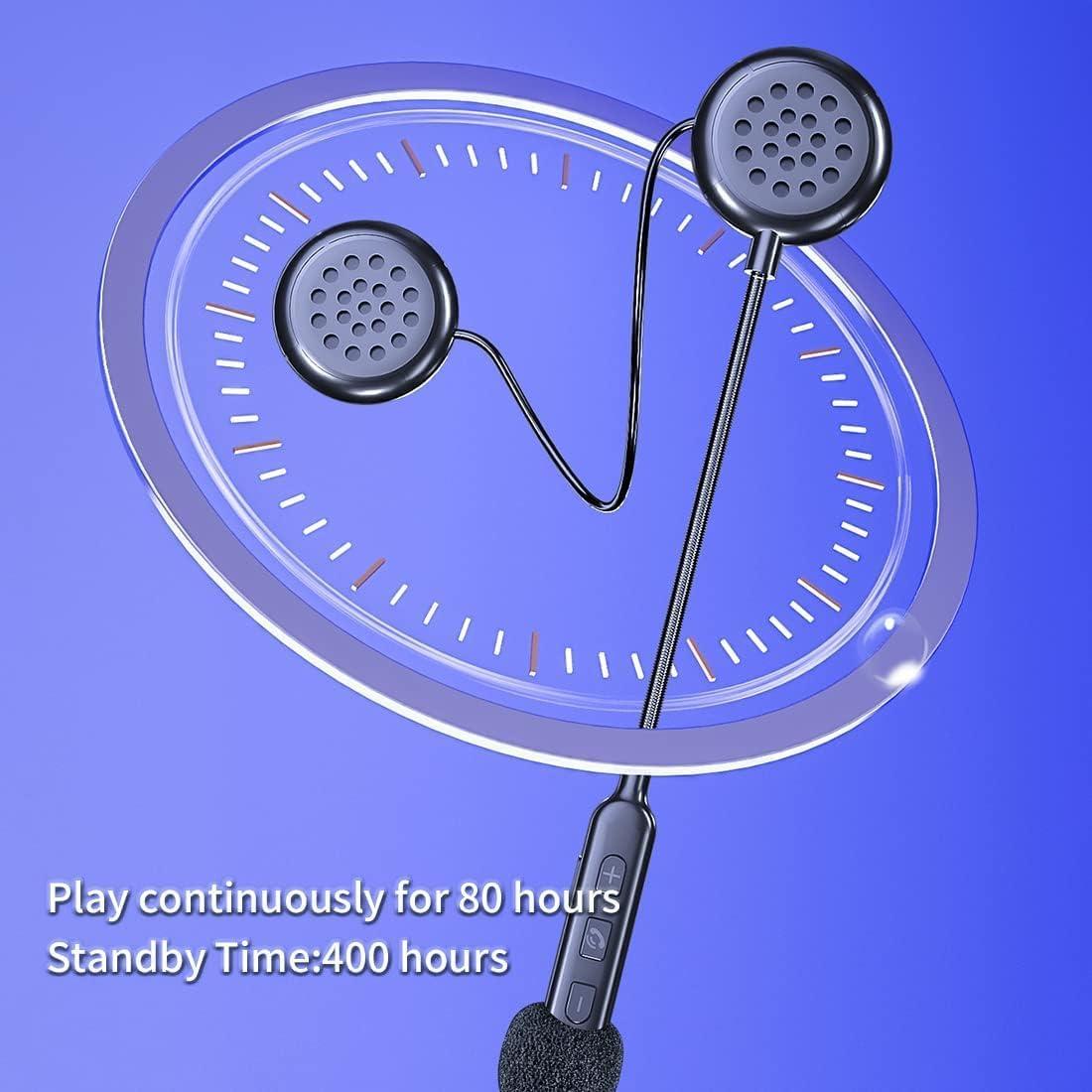 Auriculares Bluetooth JZAQ BT40 para Casco de Motocicleta IP67