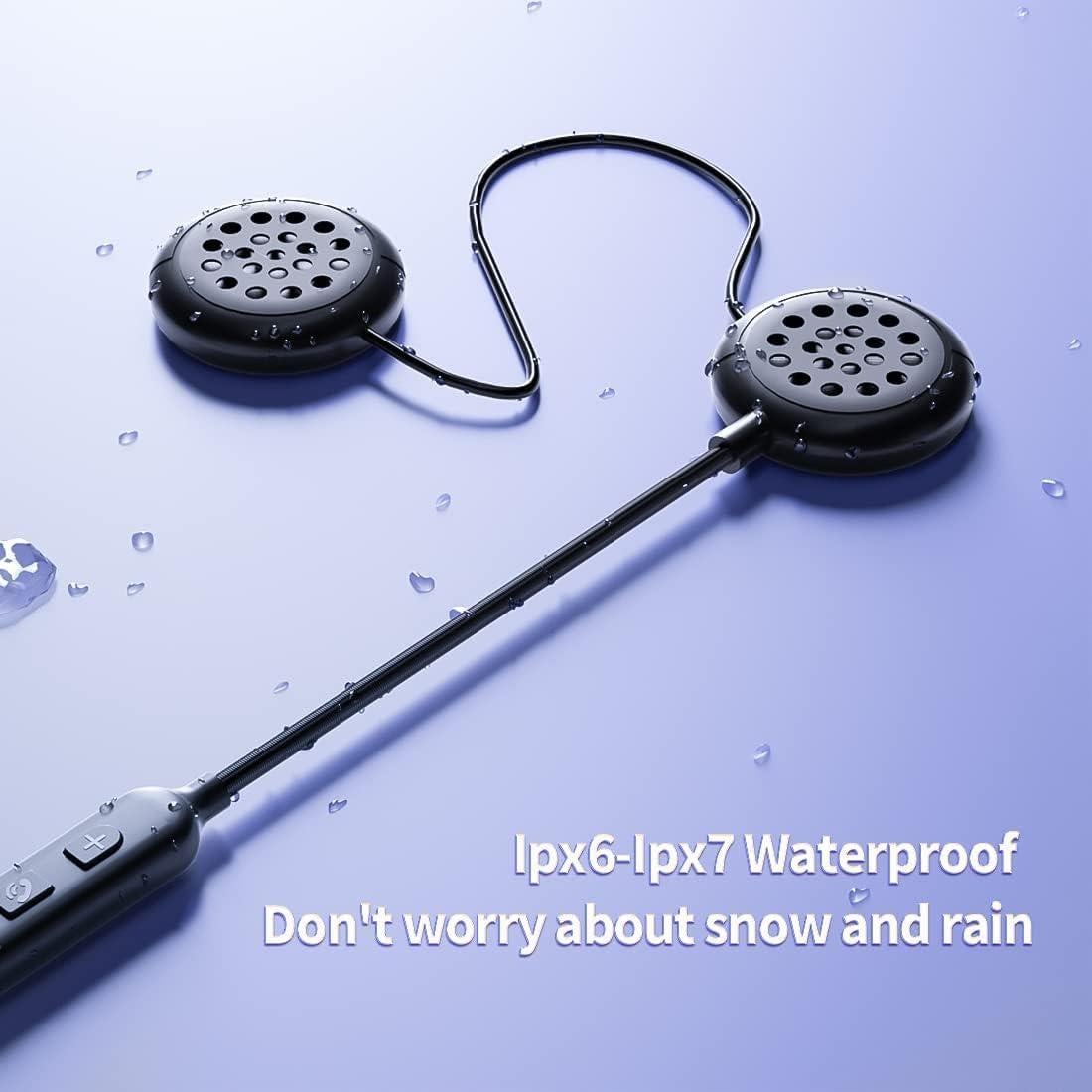 Auriculares Bluetooth JZAQ BT40 para Casco de Motocicleta IP67