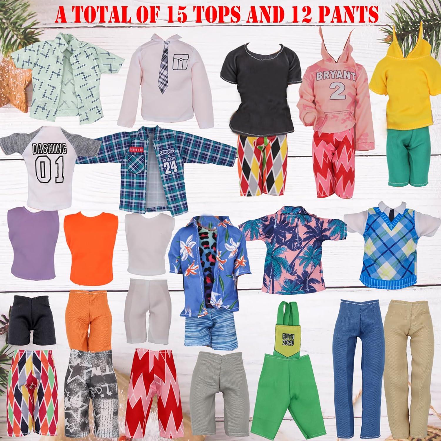 Conjunto Ropa Muñeca 44 Piezas EuTengHao 30 cm Accesorios