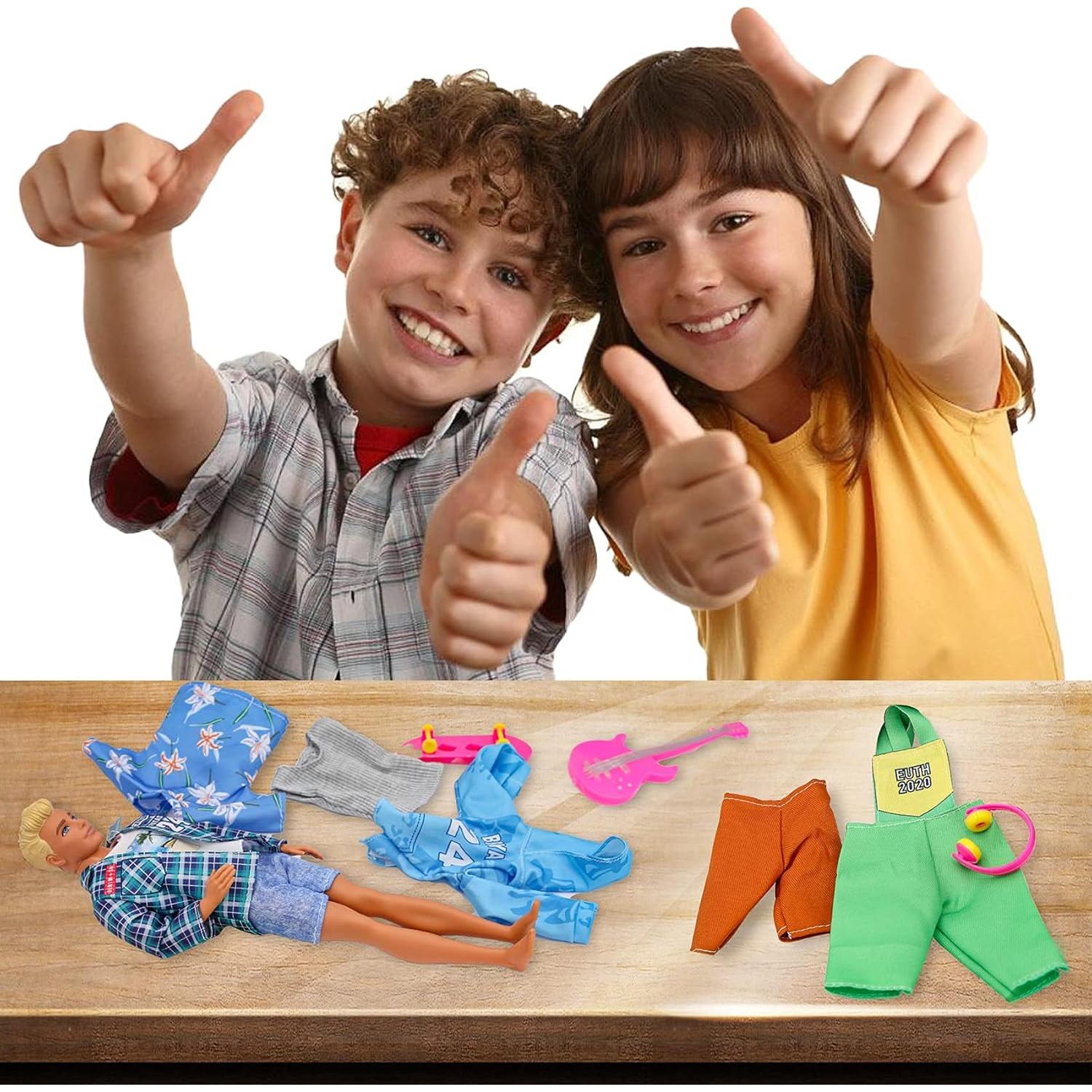 Conjunto Ropa Muñeca 44 Piezas EuTengHao 30 cm Accesorios