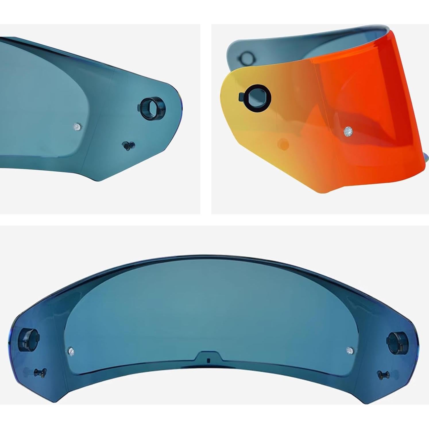 Visera de Reemplazo Lumfeerix para Casco LS2 FF320/328/353/800 Azul