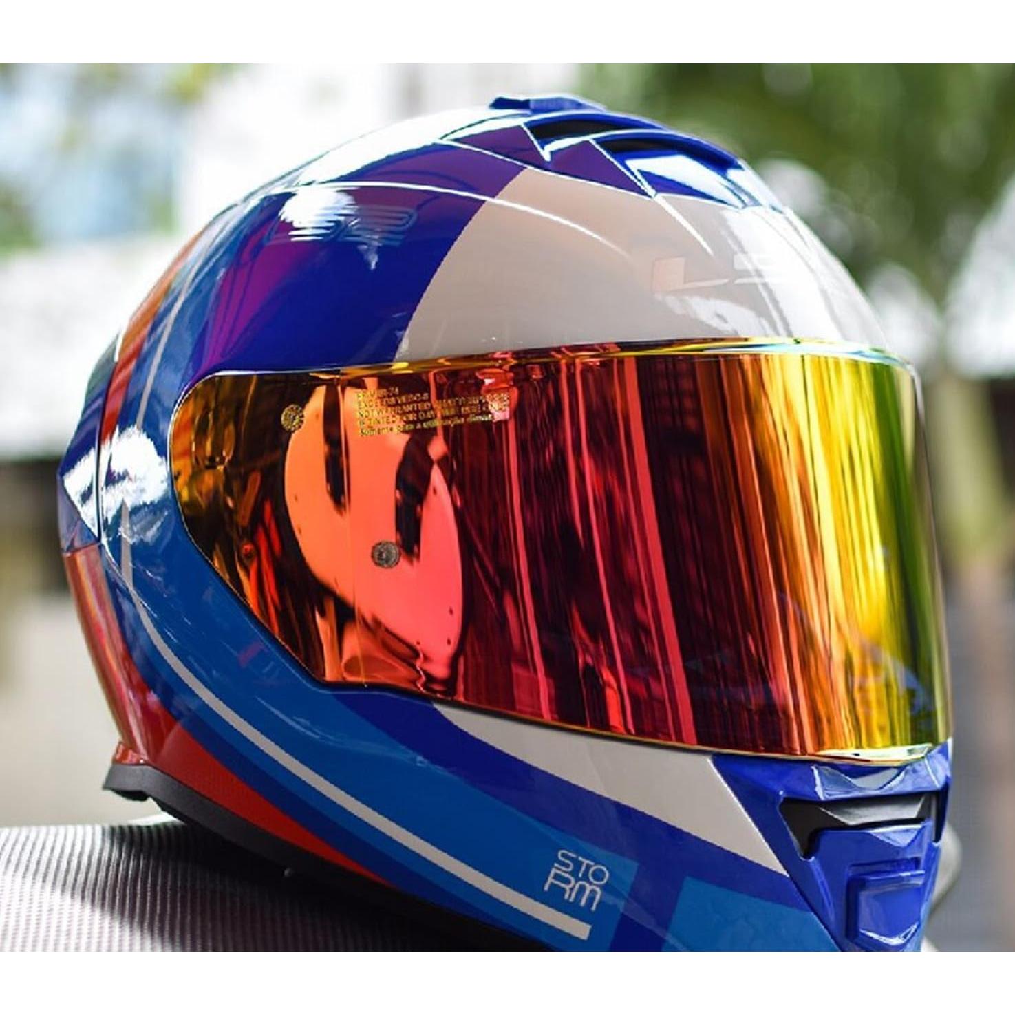 Visera de Reemplazo Lumfeerix para Casco LS2 FF320/328/353/800 Azul