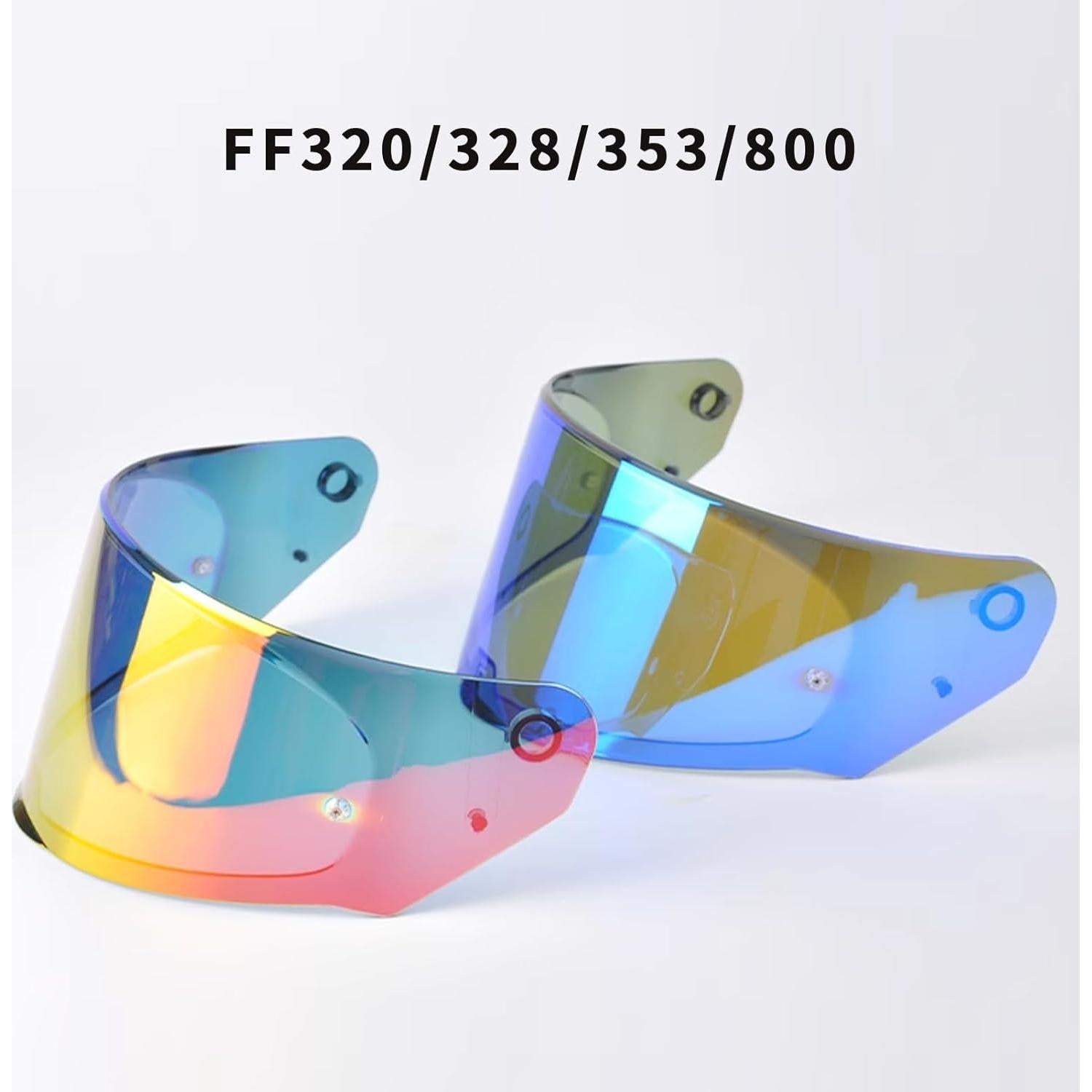 Visera de Reemplazo Lumfeerix para Casco LS2 FF320/328/353/800 Azul