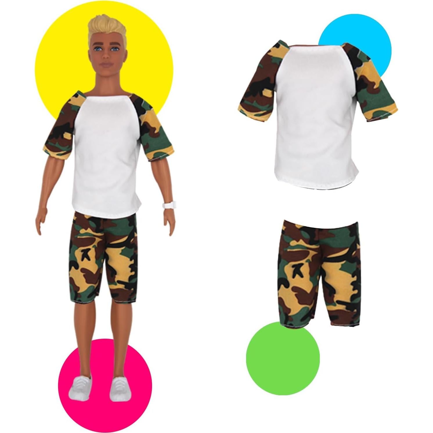 25 Piezas Ropa y Accesorios Muñeco 30cm EuTengHao