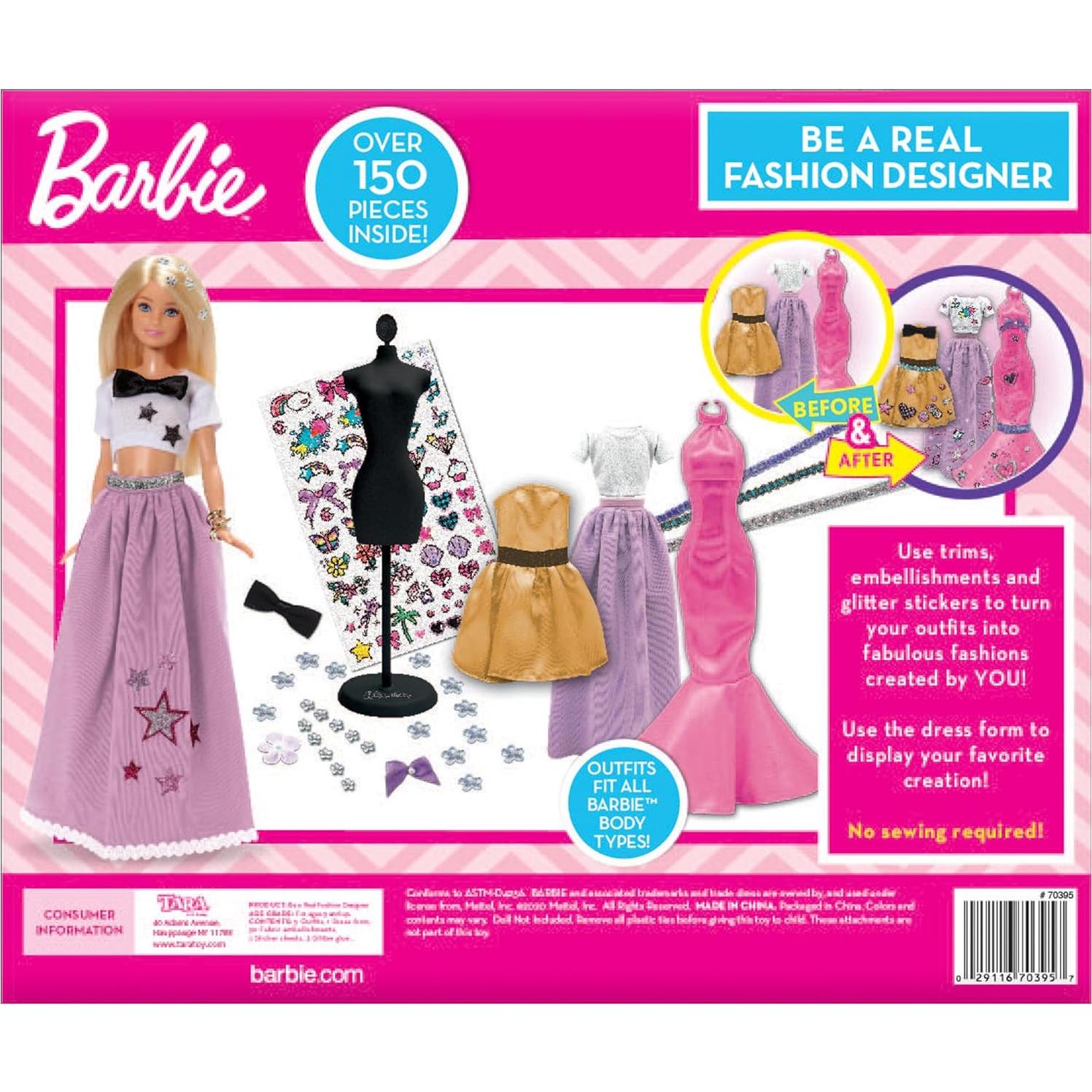 Set Diseñador de Moda Barbie Tara Toys 175 Piezas