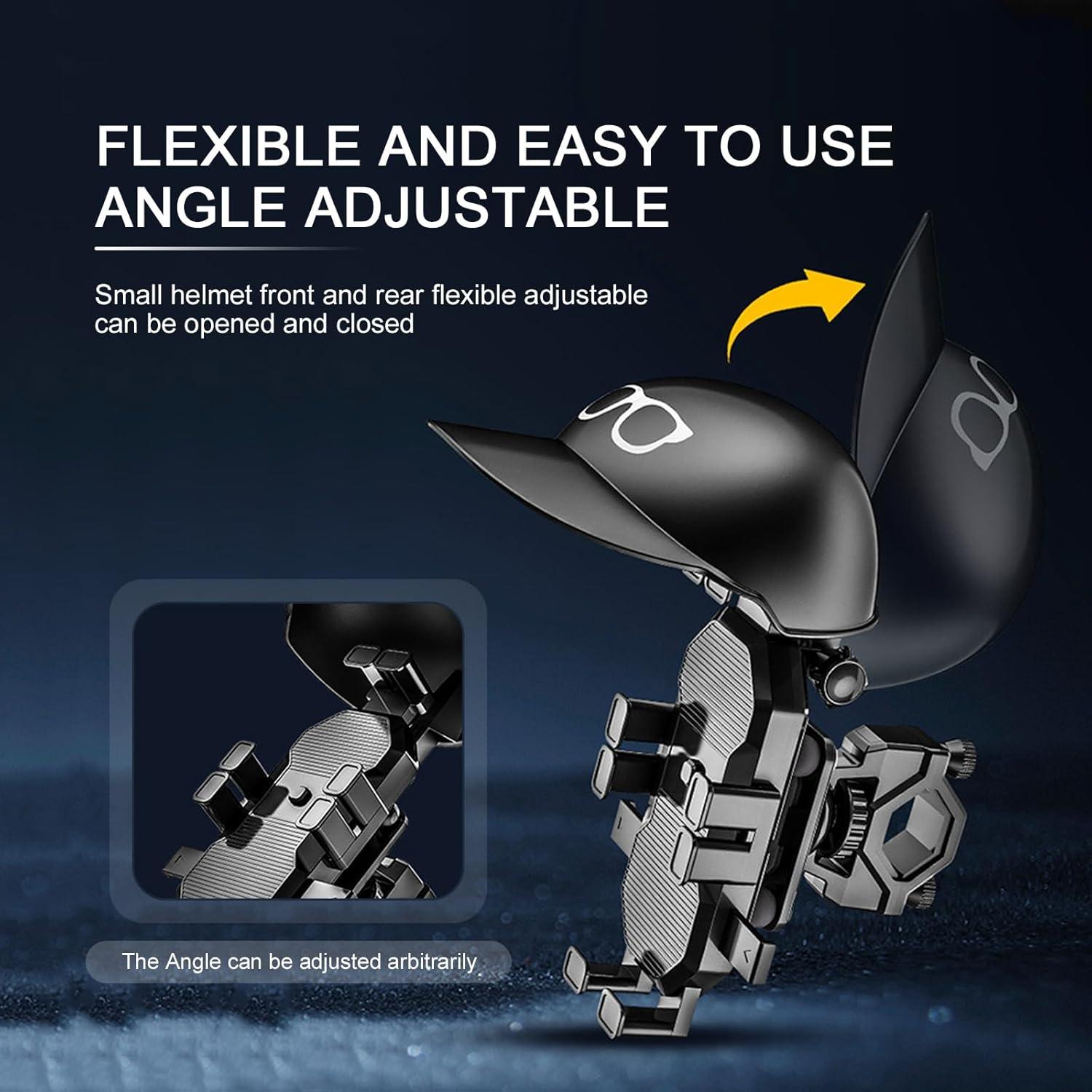 Soporte para Teléfono Móvil Gseigvee con Casco Impermeable