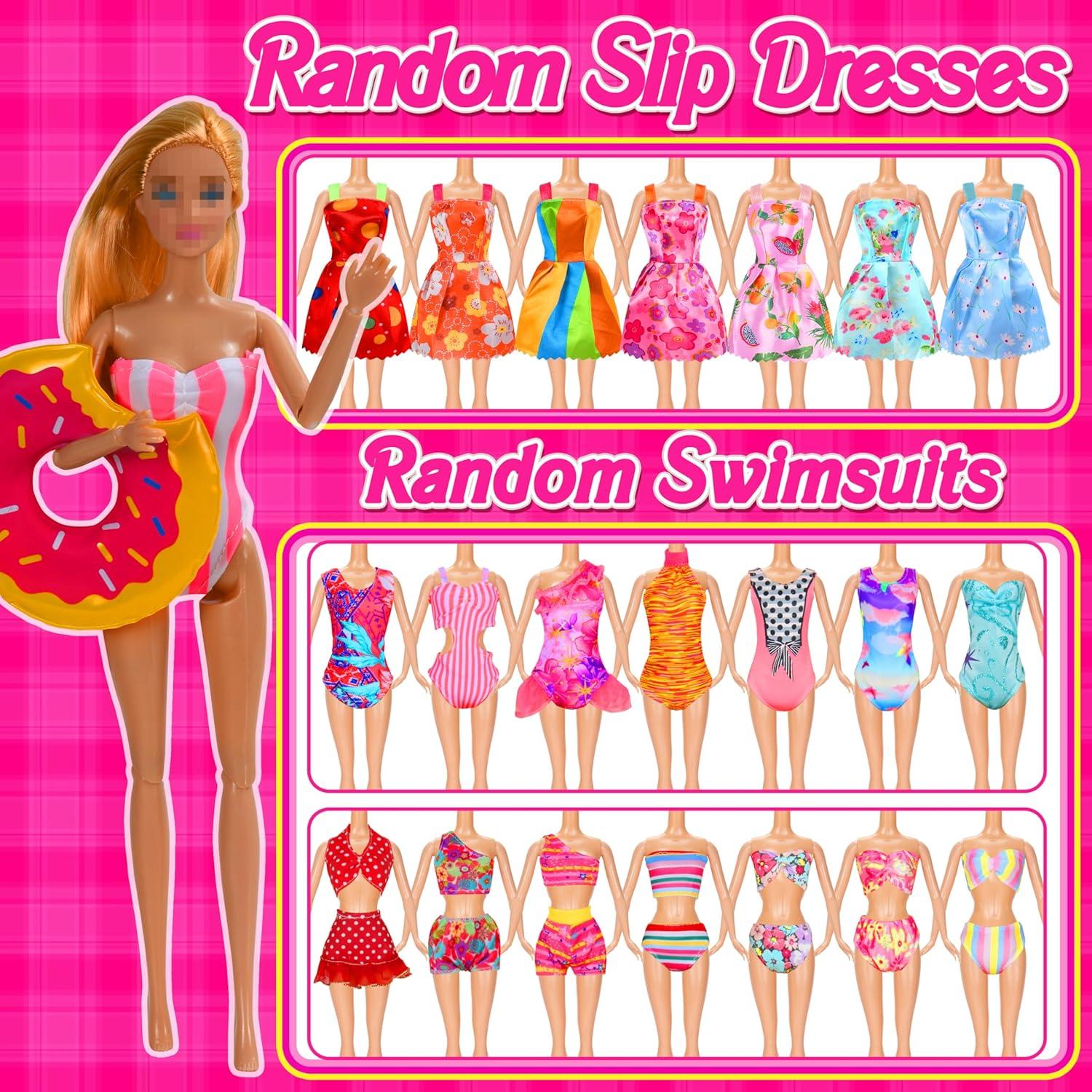 Paquete de Ropa para Muñecas BiiMii - 71 Piezas 28-30 cm