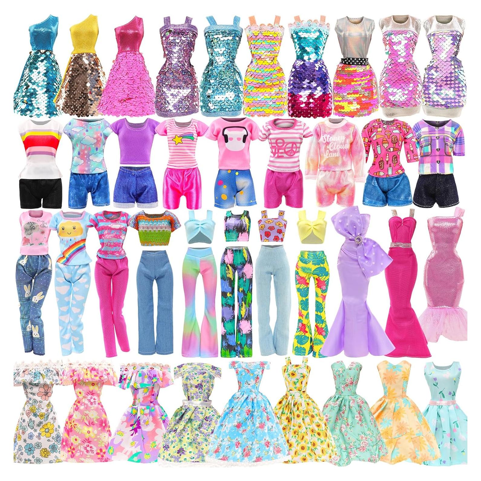 Conjunto de Ropa para Muñecas BARWA 11 Piezas Moda Niña