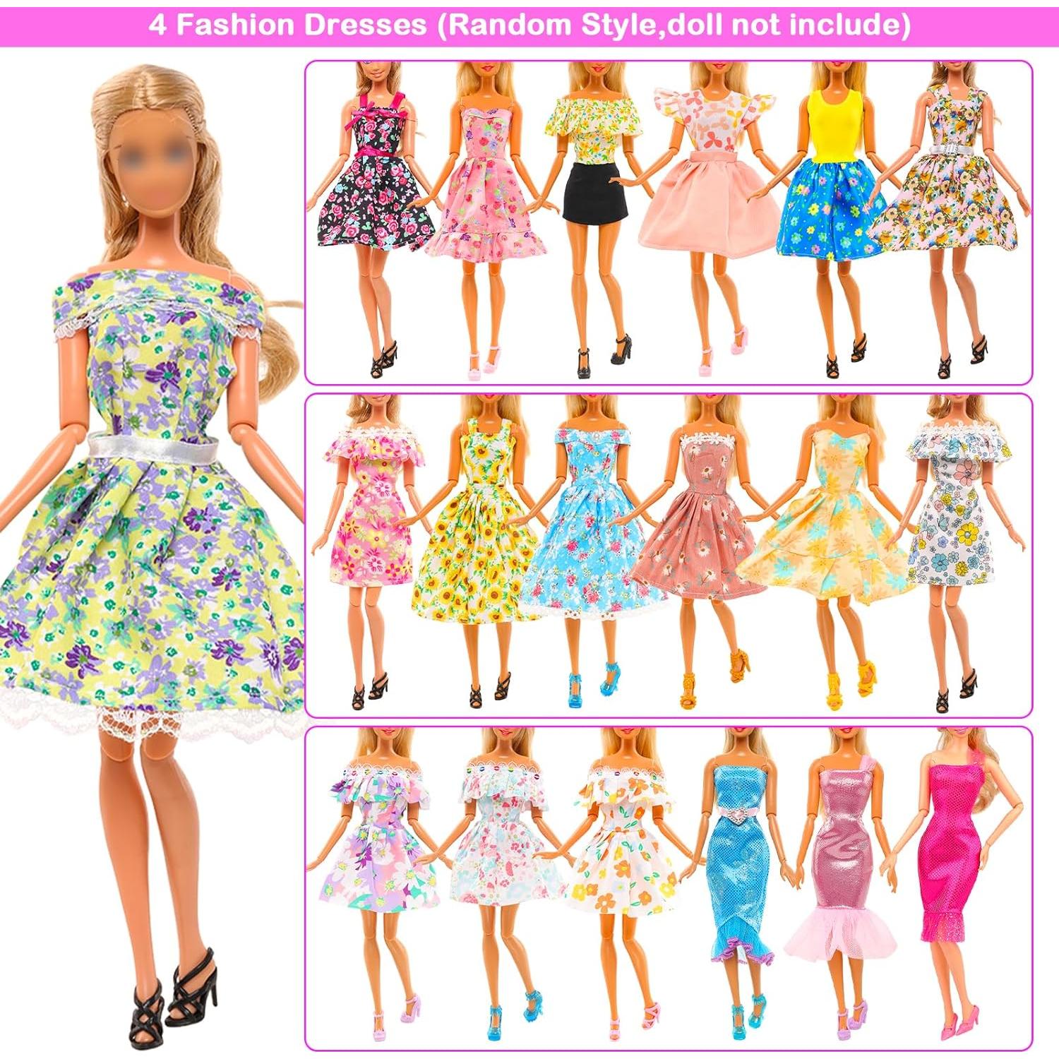 Conjunto de Ropa para Muñecas BARWA 11 Piezas Moda Niña